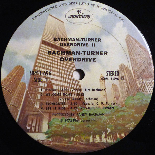 Bachman-Turner Overdrive : Bachman-Turner Overdrive II (LP, Album, RE, San)