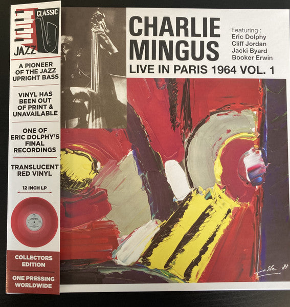 Charles Mingus : Live In Paris, 1964 Vol.1 (LP, Ltd, RE)