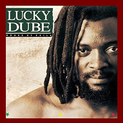 the album cover for Lucky Dube - House of Exile