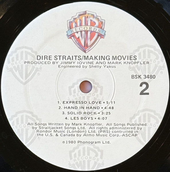Dire Straits : Making Movies (LP, Album, RE, Spe)