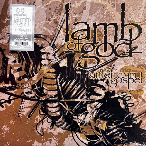 Lamb Of God : New American Gospel (LP, Album, Ltd, RE, Cle)