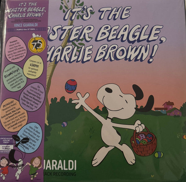 Vince Guaraldi : It's The Easter Beagle, Charlie Brown! (Original Soundtrack Recording) (LP, Album, Bioplastic, Ltd, Num, RM, Pur)