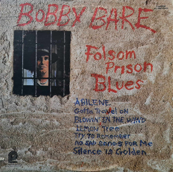 Bobby Bare : Folsom Prison Blues (LP, Album, RE)