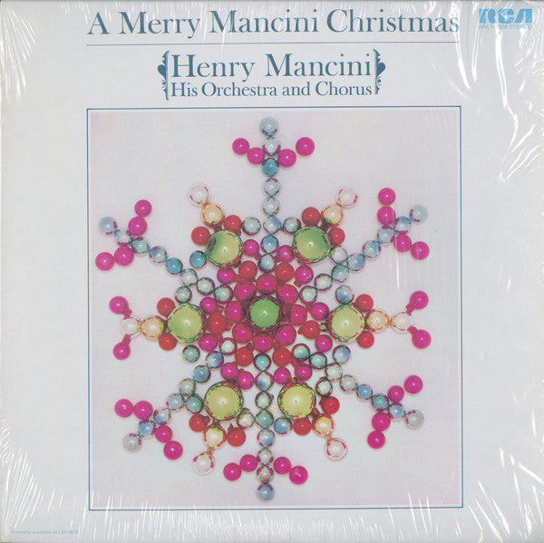 Henry Mancini, His Orchestra And Chorus* : A Merry Mancini Christmas (LP, Album, RE)