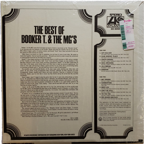 Booker T. & The MG's* : The Best Of Booker T. & The MG's (LP, Comp)