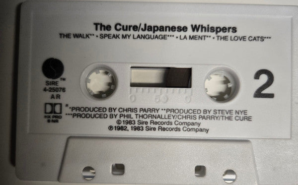 The Cure : Japanese Whispers (Cass, Comp, AR)