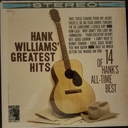 Hank Williams : Hank Williams' Greatest Hits (LP, Comp, RE)