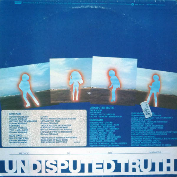 The Undisputed Truth : Method To The Madness (LP, Album, Los)