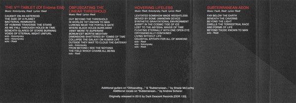 Blood Incantation : Interdimensional Extinction (Cass, Album, Ltd, RE)