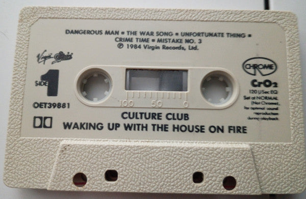 Culture Club : Waking Up With The House On Fire (Cass, Album, Chr)