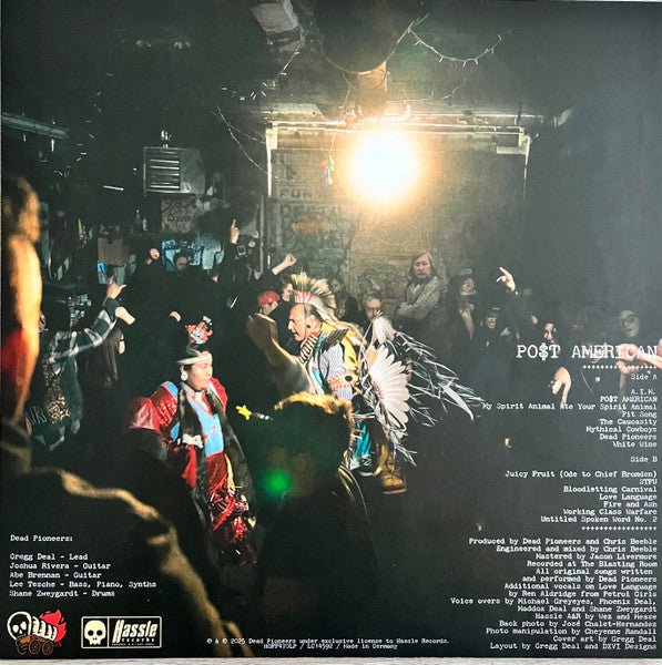 Dead Pioneers : PO$T AMERICAN (LP, Album, Cry)