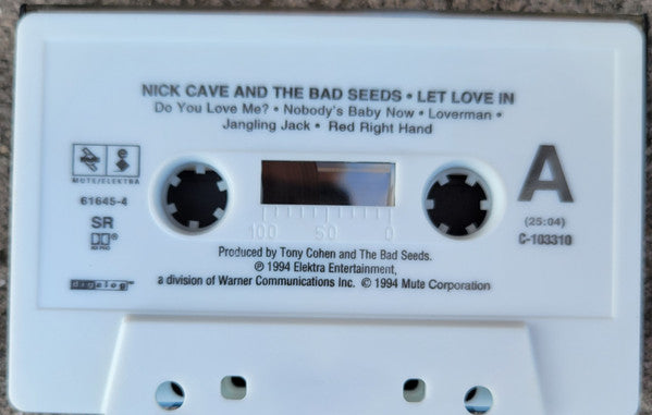 Nick Cave & The Bad Seeds : Let Love In (Cass, Album, Club)