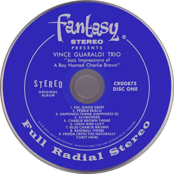 Vince Guaraldi Trio : Jazz Impressions Of "A Boy Named Charlie Brown" (CD, Album, RE, RM + CD, RM)