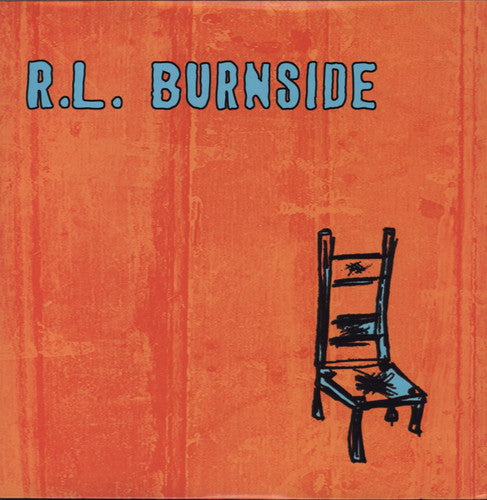 the album cover for R.L. Burnside - Wish I Was in Heaven Sitting Down