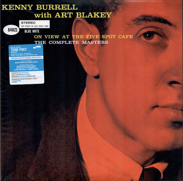 Kenny Burrell With  Art Blakey : On View At The Five Spot Cafe - The Complete Masters (3xLP, RE, 180)