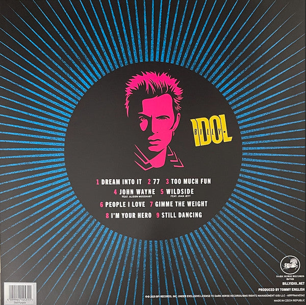 Billy Idol : Dream Into It (LP, Album, Ltd, Pur)