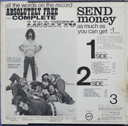 The Mothers : Absolutely Free (LP, Album, Wad)