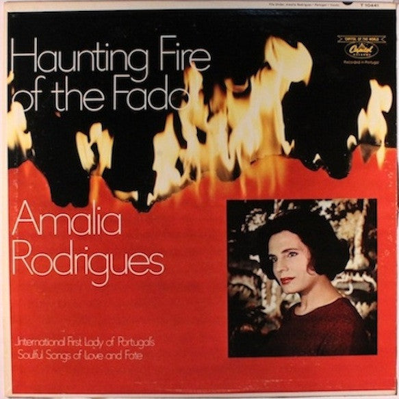 Amália Rodrigues : Haunting Fire Of The Fado (LP, Album, Mono)