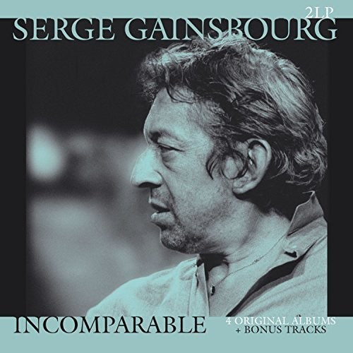 the album cover for Serge Gainsbourg - Incomparable: 4 Original Albums