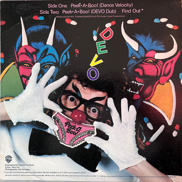 Devo : Peek-A-Boo! (12")
