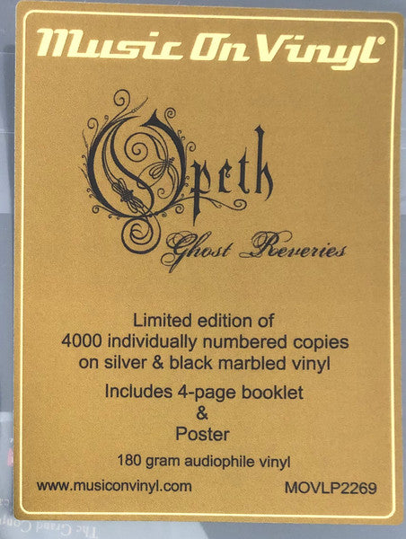 Opeth : Ghost Reveries (2xLP, Album, Ltd, Num, RP, 180)