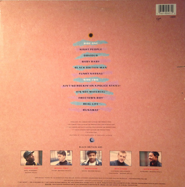 Black Britain : Obvious (LP, Album)