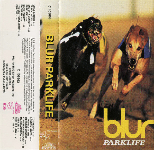 Blur : Parklife (Cass, Album, Club, BMG)