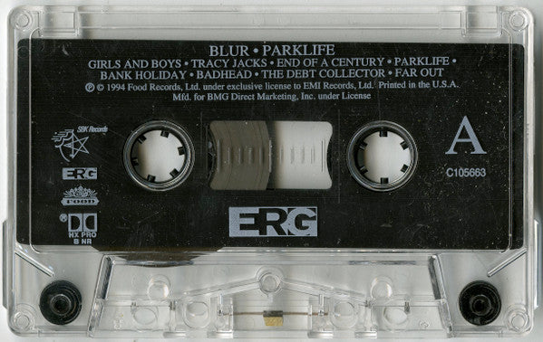 Blur : Parklife (Cass, Album, Club, BMG)