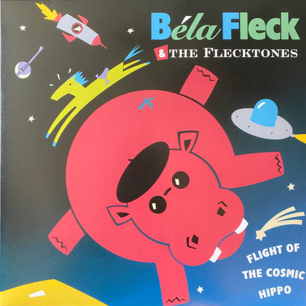 Béla Fleck & The Flecktones : Flight of the Cosmic Hippo (LP, Album, Ltd, RE, RM, Blu)