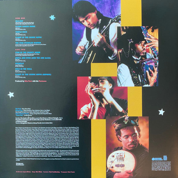Béla Fleck & The Flecktones : Flight of the Cosmic Hippo (LP, Album, Ltd, RE, RM, Blu)