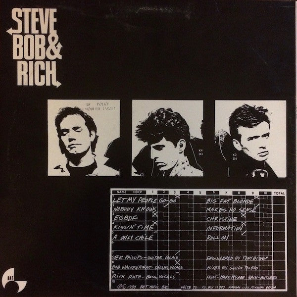 Steve, Bob & Rich : Balls (LP, Album)