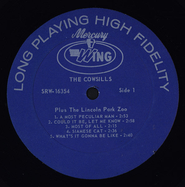 The Cowsills Plus The Lincoln Park Zoo : The Cowsills Plus The Lincoln Park Zoo (LP, Comp)