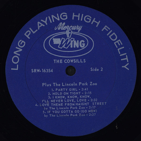 The Cowsills Plus The Lincoln Park Zoo : The Cowsills Plus The Lincoln Park Zoo (LP, Comp)
