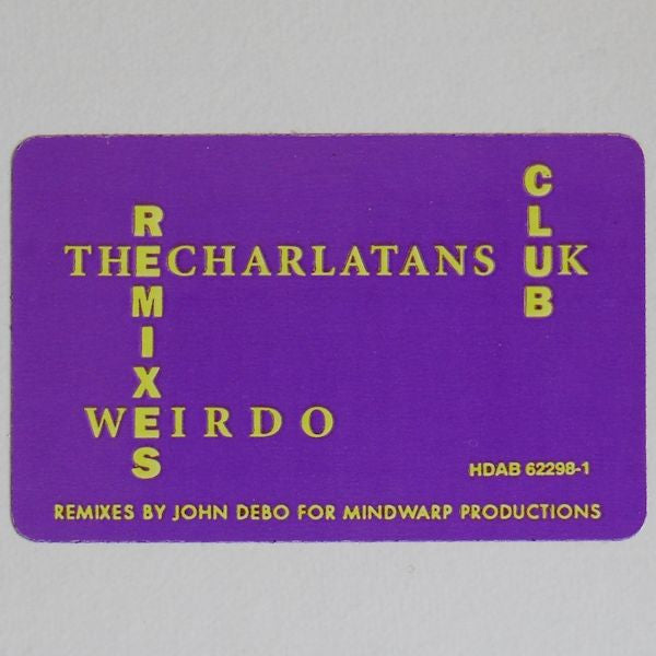 The Charlatans : Weirdo (Club Remixes) (12", Single, Promo)