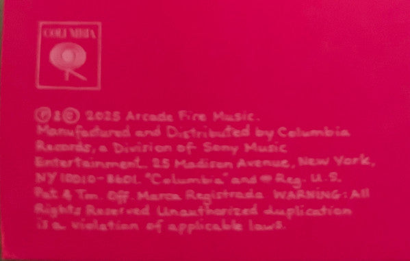 Arcade Fire : Pink Elephant (LP, Album)