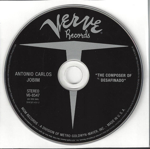 Antonio Carlos Jobim : The Composer Of "Desafinado", Plays (CD, Album, RE, RM, Dig)