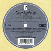 Yann Fontaine : Open Your Eyes (12")