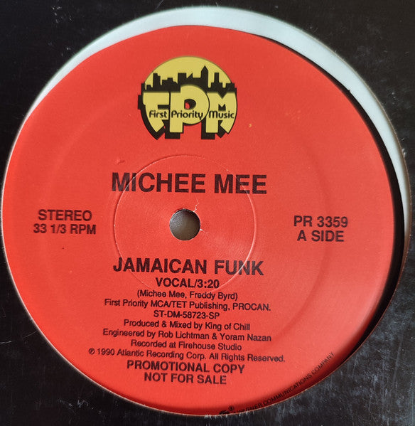 Michee Mee* : Jamaican Funk (12", Promo)