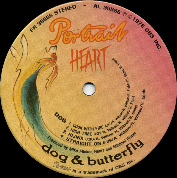 Heart : Dog & Butterfly (LP, Album, Promo, San)