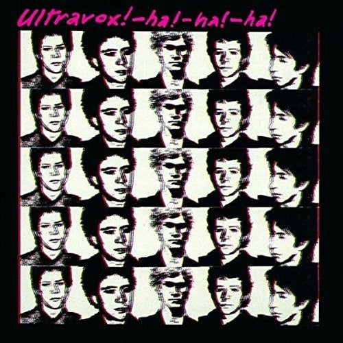 the album cover for Ultravox - Ha! Ha! Ha! (Grey Vinyl) [Colored Vinyl] (Gry) (Uk)