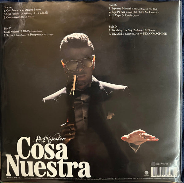 Rauw Alejandro : Cosa Nuestra (2xLP, Album, RE)