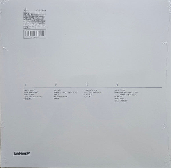 Pet Shop Boys : Discography (The Complete Singles Collection 1985-1991) (2xLP, Comp, Ltd, RE, RM, Blu)