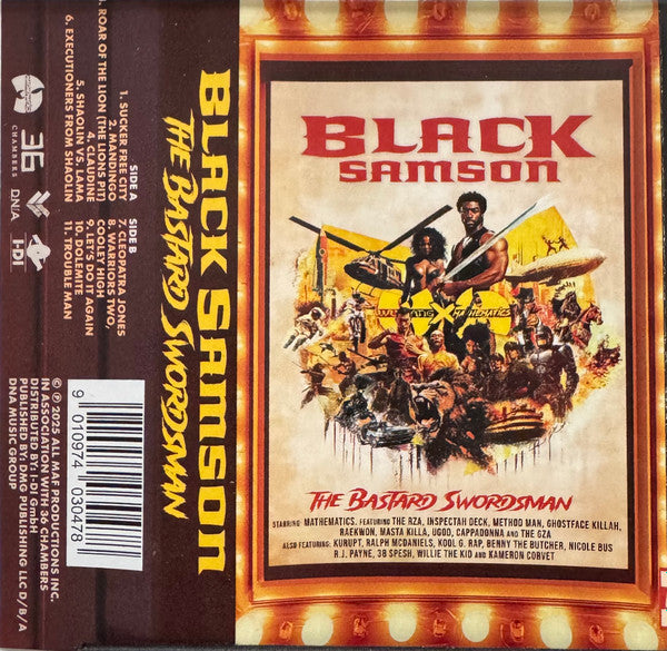 Wu-Tang* X Mathematics* : Black Samson, The Bastard Swordsman (Cass, Album)