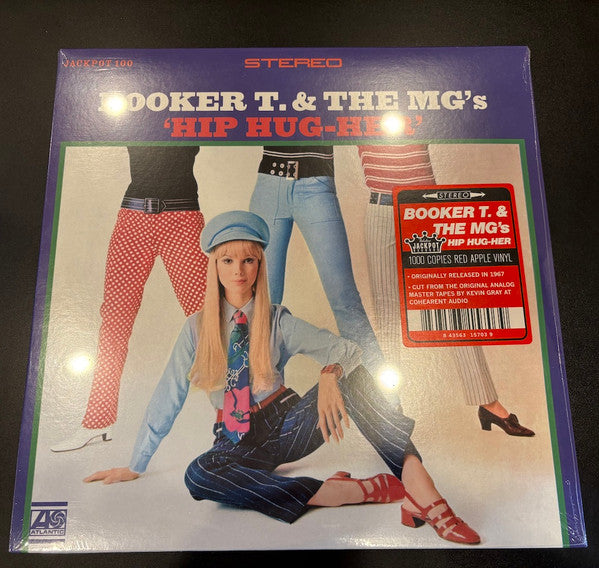 Booker T & The MG's : Hip Hug-Her (LP, Album, RE, Red)