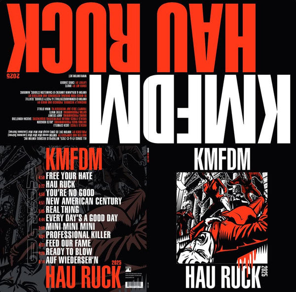 KMFDM : Hau Ruck 2025 (2x12", Album, RE, RM)