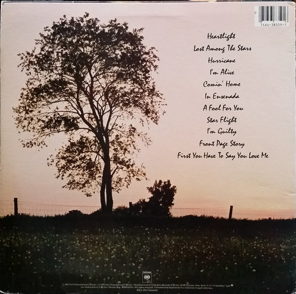 Neil Diamond : Heartlight (LP, Album, Car)