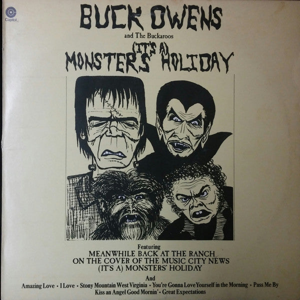 Buck Owens And The Buckaroos* : (It's A) Monsters' Holiday (LP)