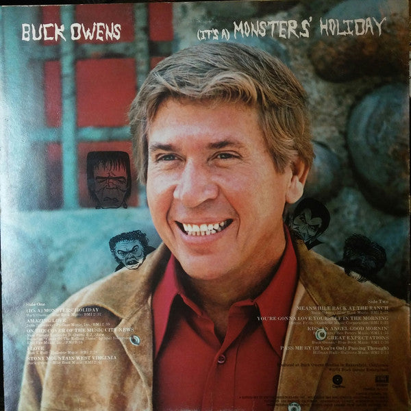 Buck Owens And The Buckaroos* : (It's A) Monsters' Holiday (LP)