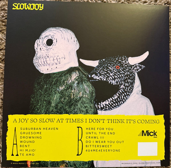 Slow Joy : A Joy So Slow At Times I Don't Think It's Coming (LP, Album)
