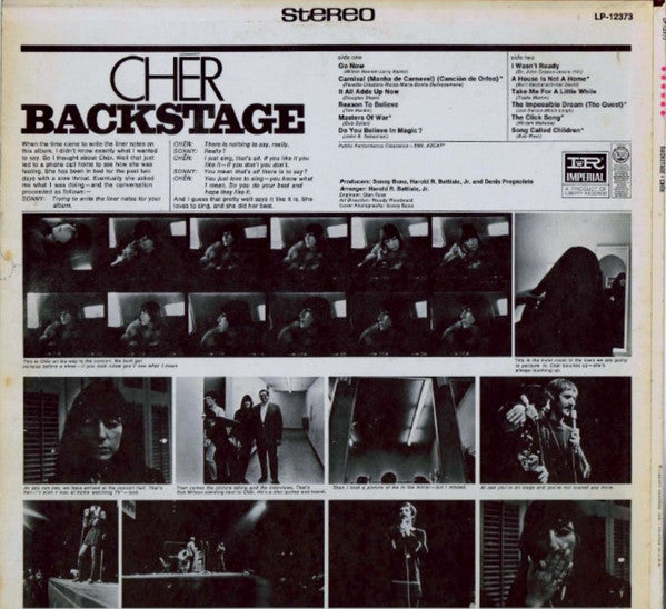 Chér* : Backstage (LP, Album)